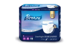 שמינייה תחתון ספיגה למבוגרים בריז - Breeze