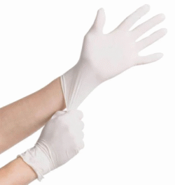 כפפות ויניל ללא אבקה