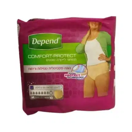 תחתון ספיגה דיפנד לייקרה קומפורט פרוטקט לבריחת שתן