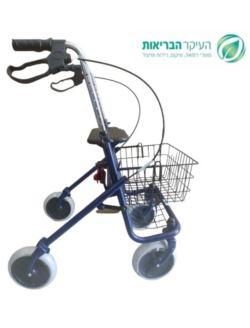 רולטור פלדה 4 גלגלים